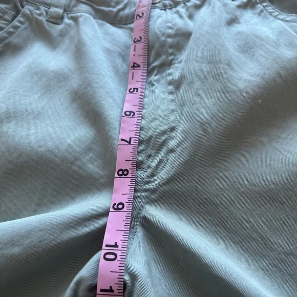 Tommy Bahama Womens Crop Trouser Pants Size 14 Relaxed Stretch Straight Leg GRN - Picture 7 of 10